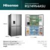 Hisense French Door Refrigerator RQ749N4ASU - Image 4