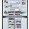 Sharp 4 Door SJ-FS87V-BK Refrigerator - Image 2