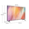 SAMSUNG 75 UHD 4K Smart TV AU7000 - Image 2