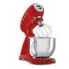 SMEG STAND MIXER FULL RED SMF43RDIT GLASS BOWL PACK