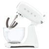 SMEG STAND MIXER SMF13WHEU FULL WHITE W/GLASS BOWL