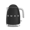Smeg Electric Kettle Black 50's Style Aesthetic KLF03BLMEU