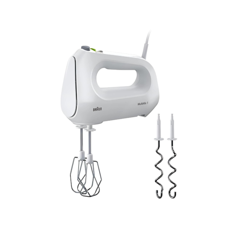 Braun HM 1010 WH MultiMix 1 Kneader Mixer Handmixer