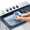 SAMSUNG WT12J4200MB Twin Tub with EZ Wash Tray - Image 3