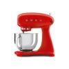 SMEG STAND MIXER FULL RED SMF43RDIT GLASS BOWL PACK