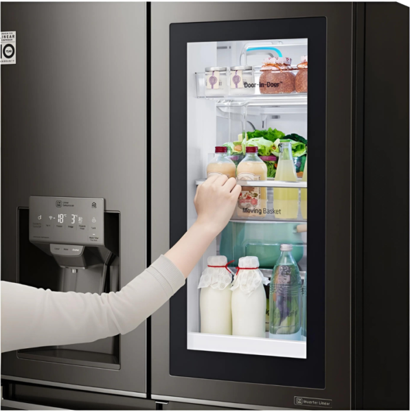 LG Fridge InstaView 24 Cu ft Door in Door GRX 274DPBC