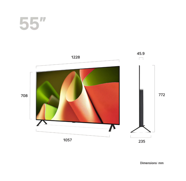 LG OLED 55 4K UHD Smart TV OLED55B46LA