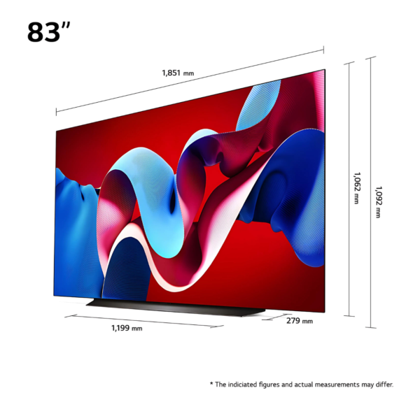 LG 83 4K OLED Smart TV OLED83C46LA