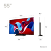LG 55 4K OLED Smart TV OLED55C46LA