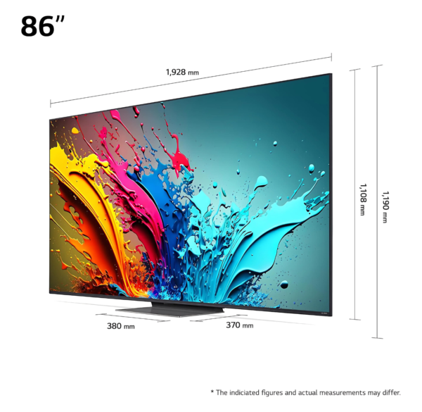 LG 86 QNED Smart TV 86QNED86T6A