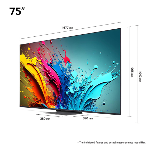 LG 75 QNED 4K Smart TV 75QNED86T6A