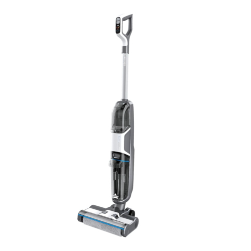 Bissell CrossWave HF3 Cordless Vacuum & Wash 3598E, a multi-surface wet-dry cleaner with two-tank technology, self-cleaning cycle, and 25-minute cordless runtime