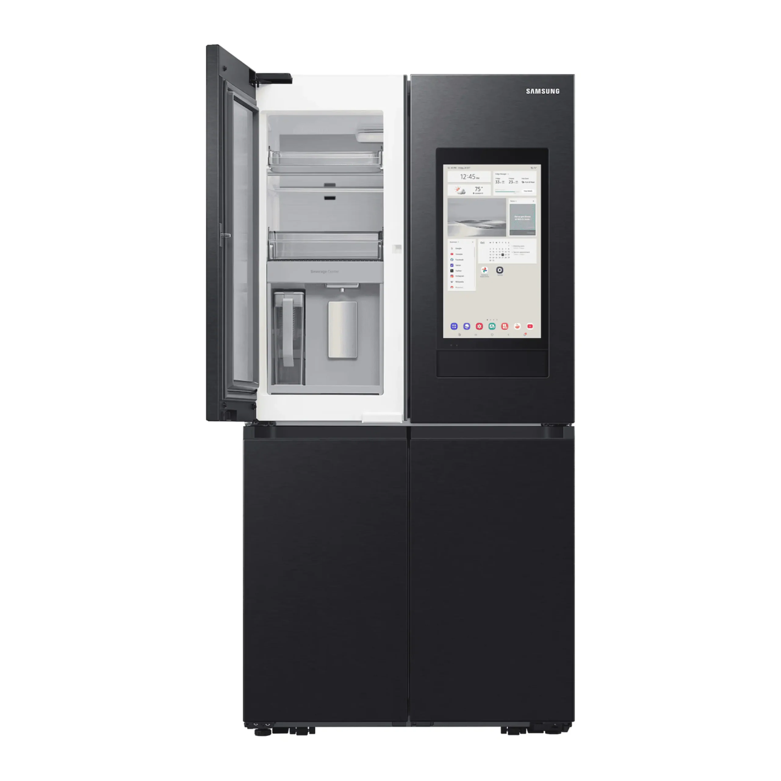 Samsung Bespoke AI 4-Door French Door Refrigerator 636L RF65DG9H0EB1EU