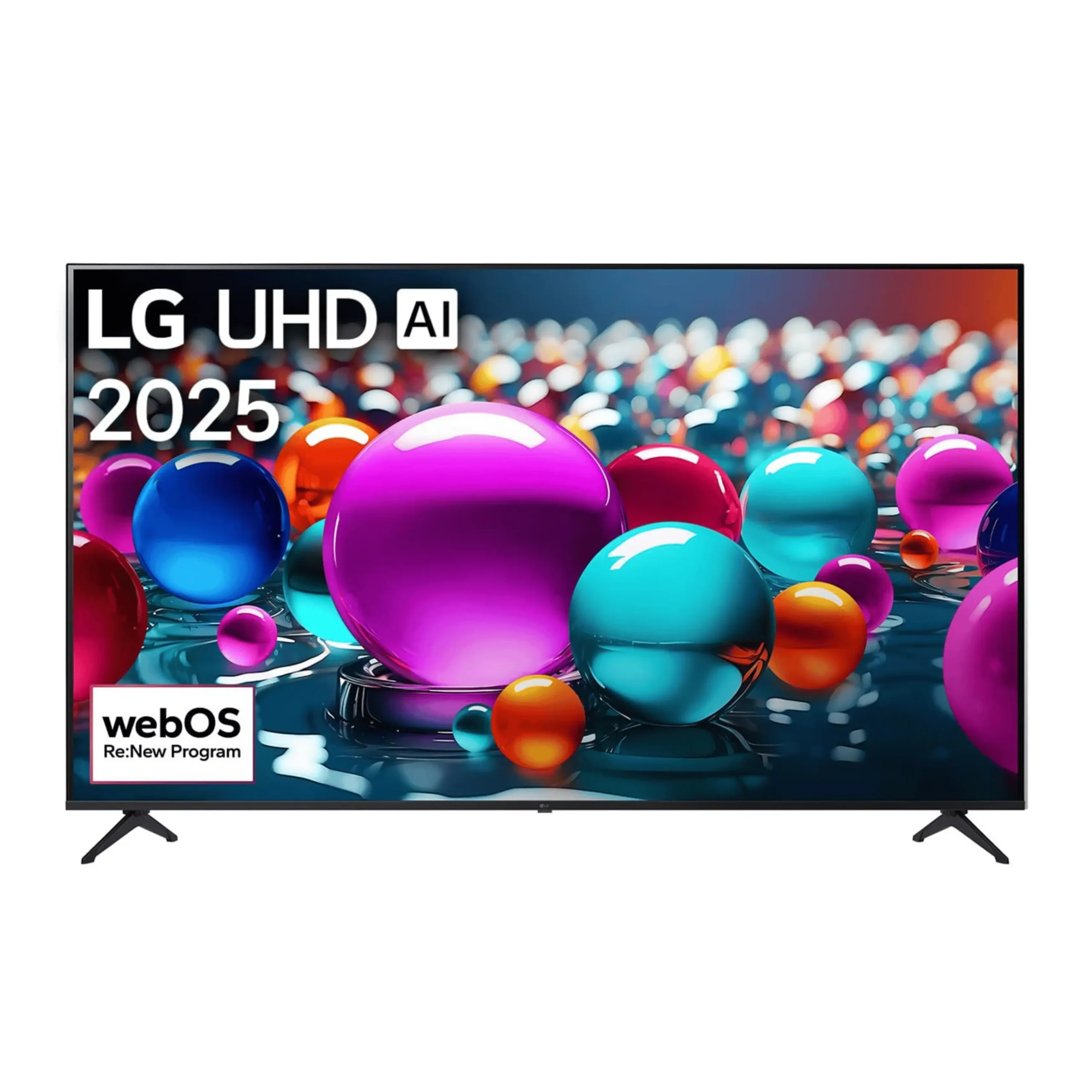 65 Inch LG UHD AI UA85 4K Smart TV AI Magic remote HDR10 WebOS25 2025 - 65UA85006LA