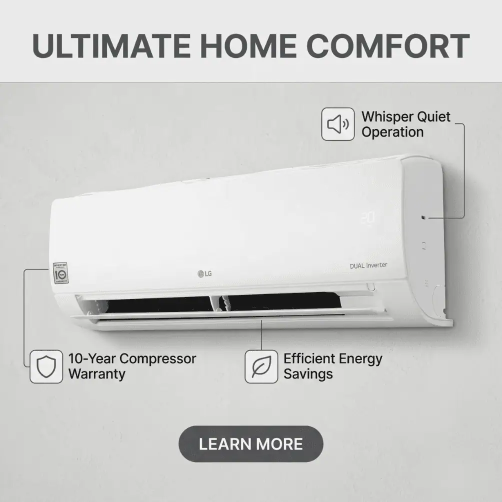 LG Dual Inverter AC - LG Air Conditioner