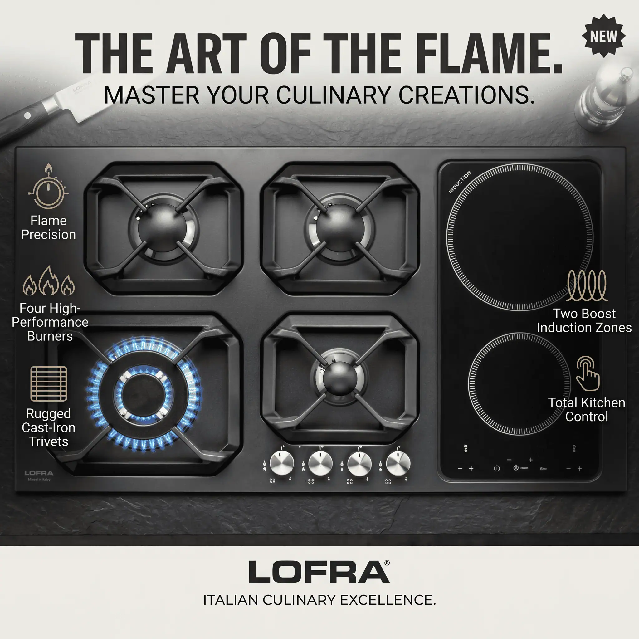 Buy Gas Hob Online in Lebanon - HLNM9G2I